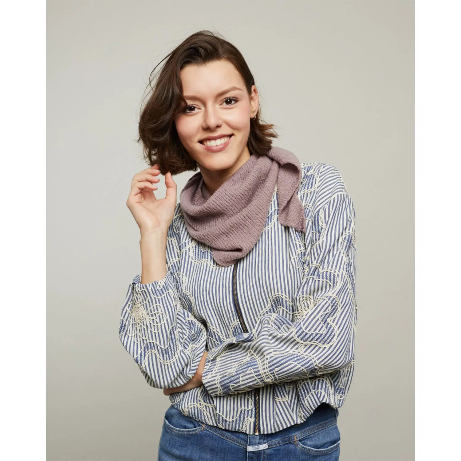 Strickset: Tuch Ivy (LAMANA)