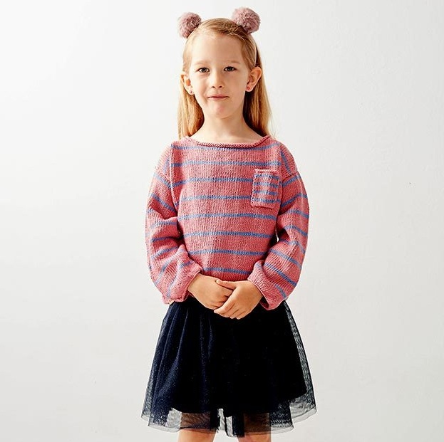 Kindersachen stricken: Pullover