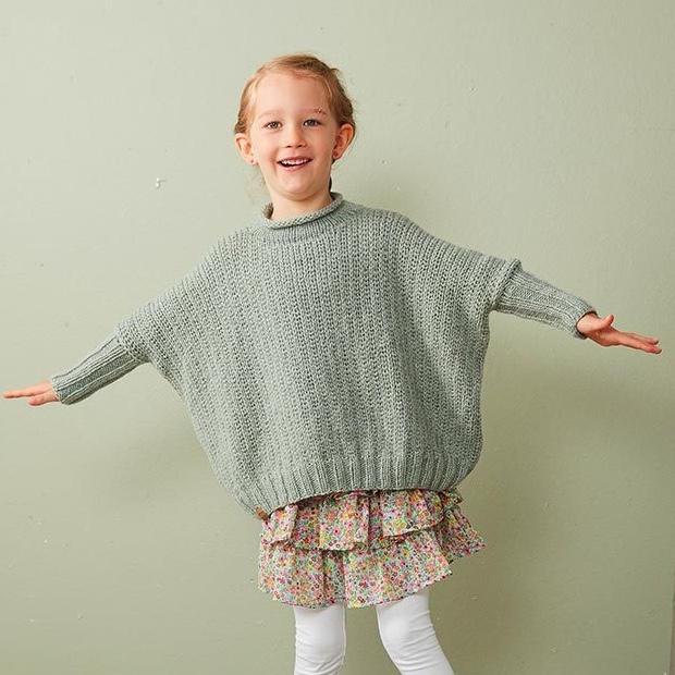 Kindersachen stricken: Pulllunder