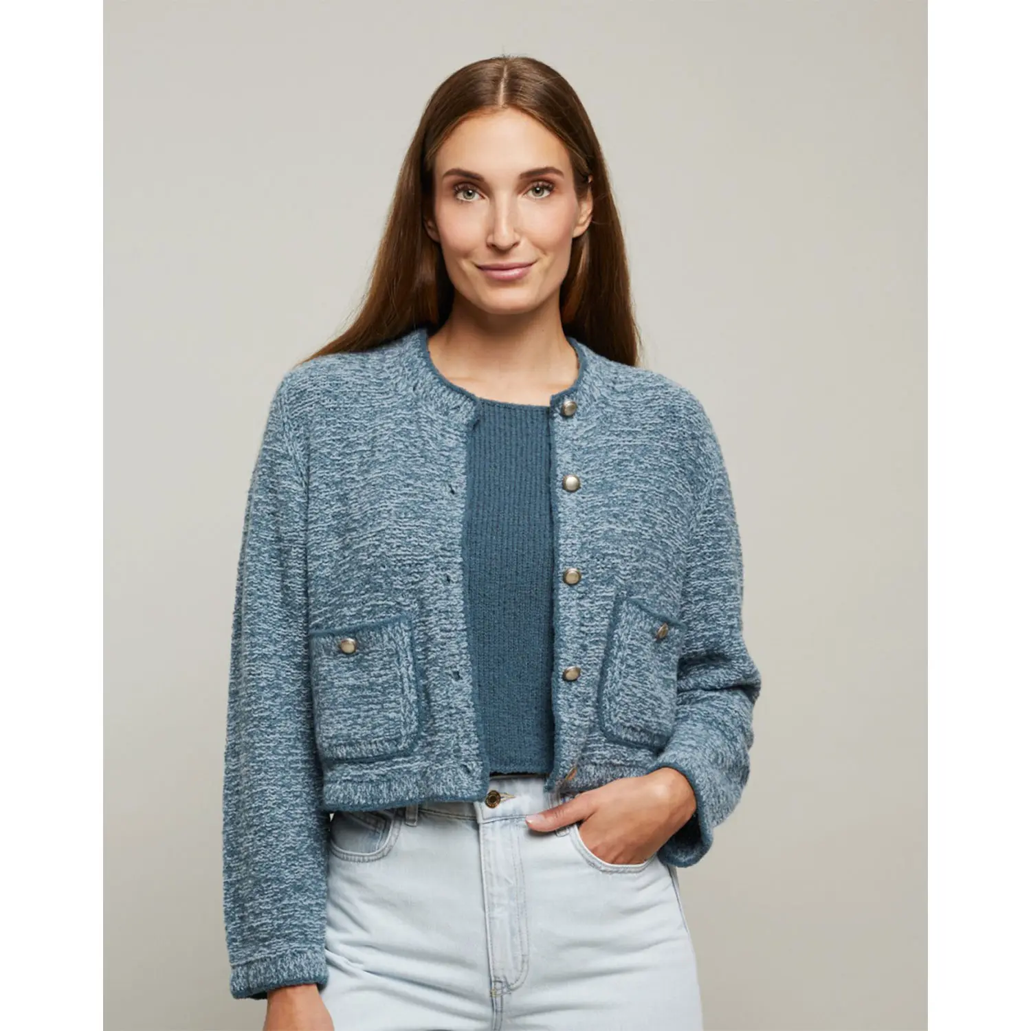 Strickset: Jacke Muriel (LAMANA)