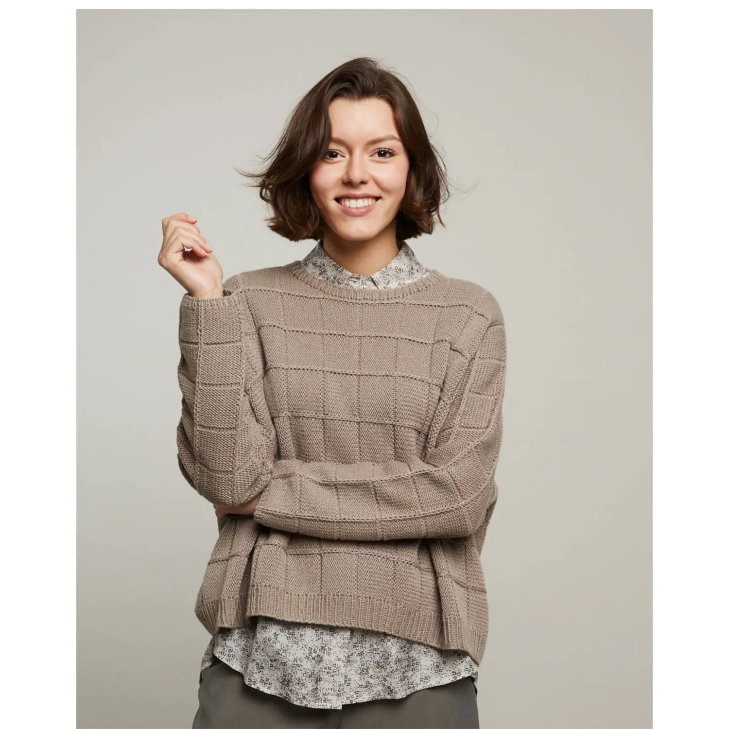 Strickset: Pullover Nelly (LAMANA)