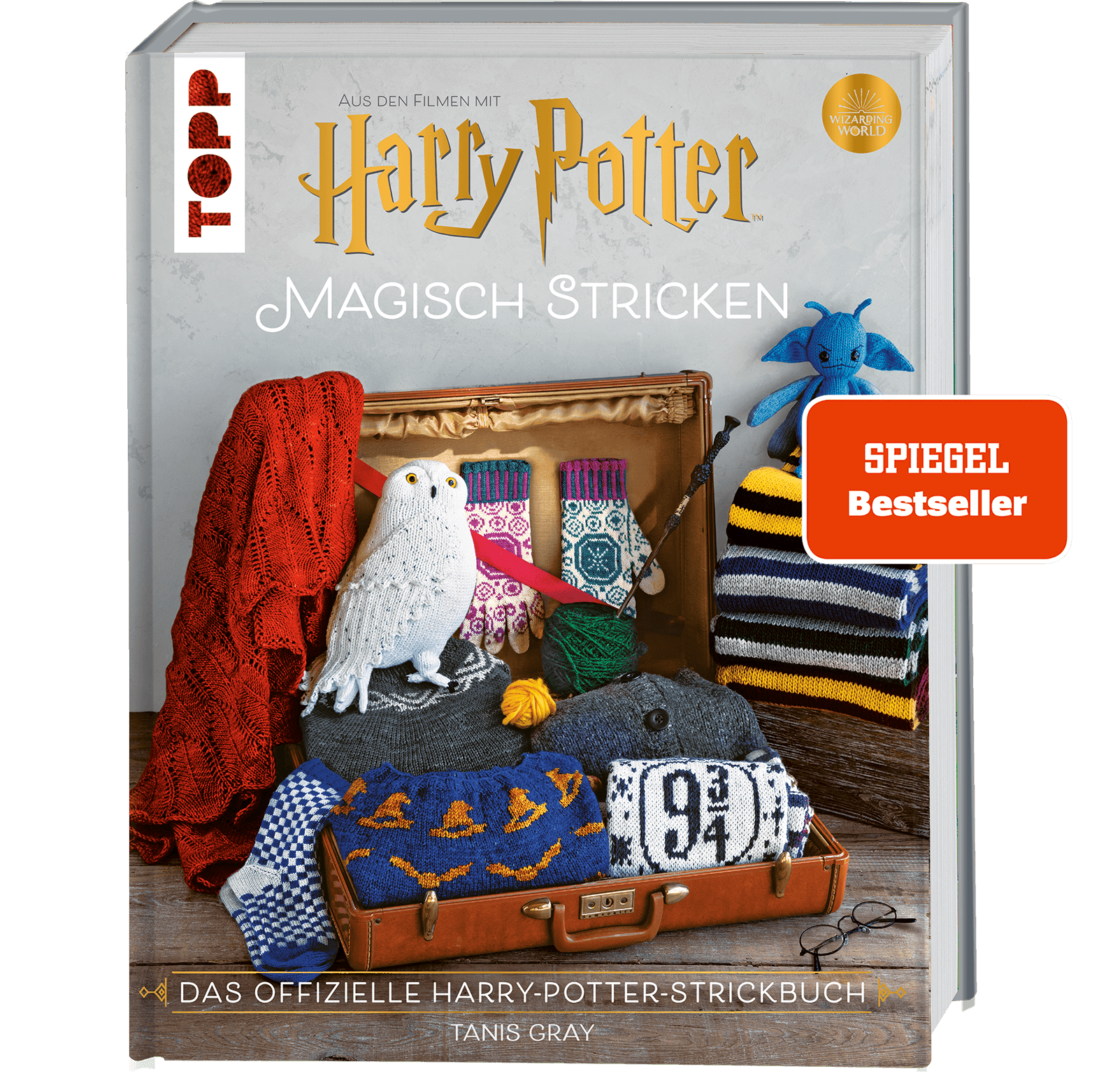 HarryPotterMagisch stricken_Cover Harry Potter - Magisch stricken von Tanis Gray (TOPP)
