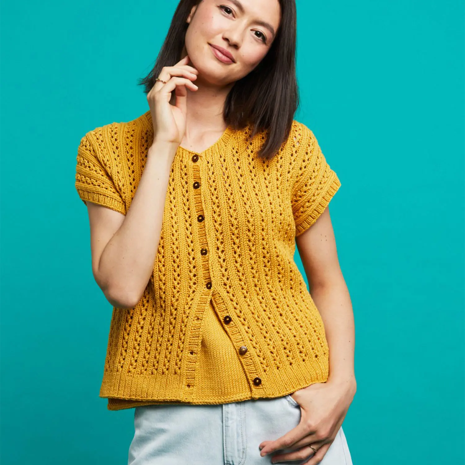 Strickset: Weste Amelia (Lamana) Strickset: Weste Amelia (Lamana)