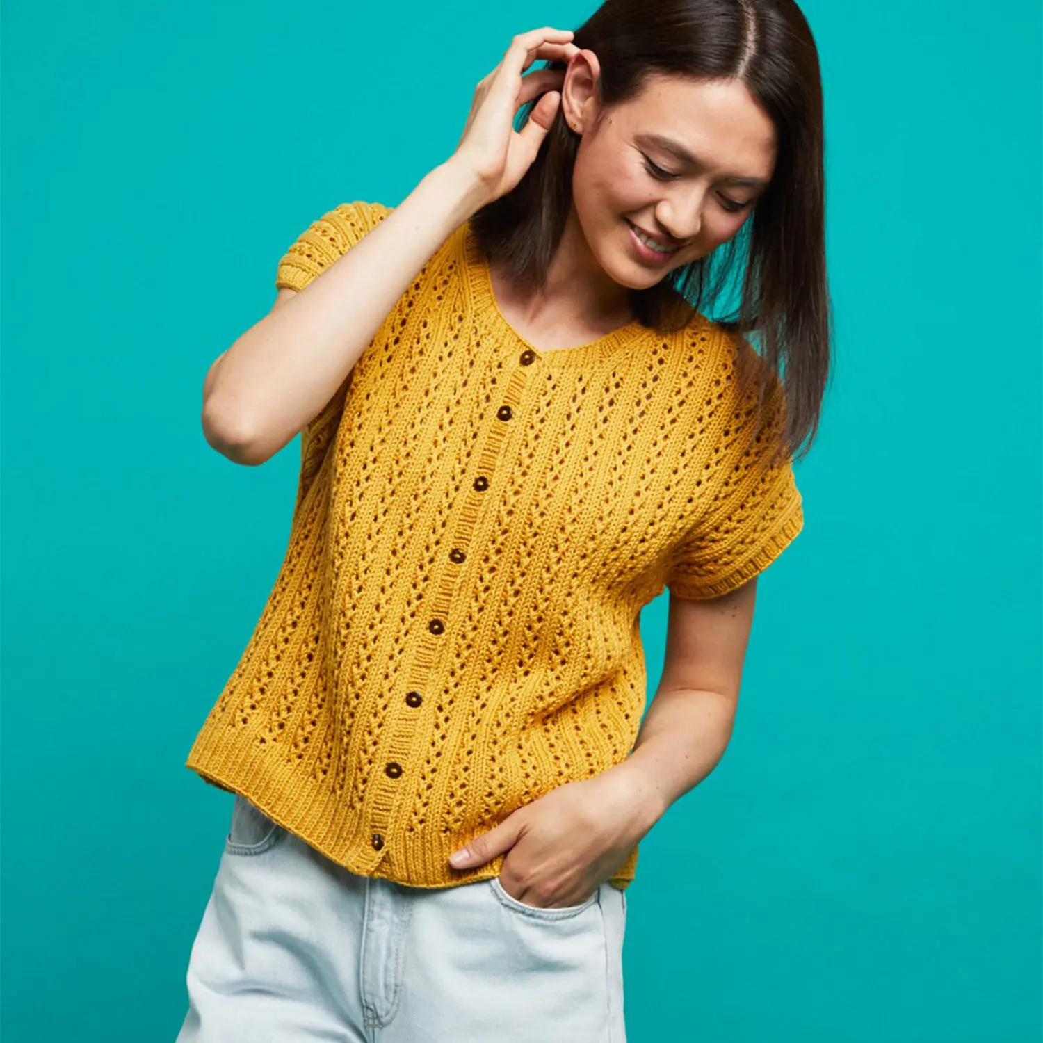 lamana-weste-amelia-3 Strickset: Weste Amelia (Lamana)
