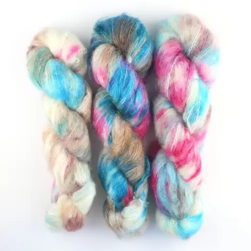 Fluffy Mohair Colorful (Cowgirlblues)
