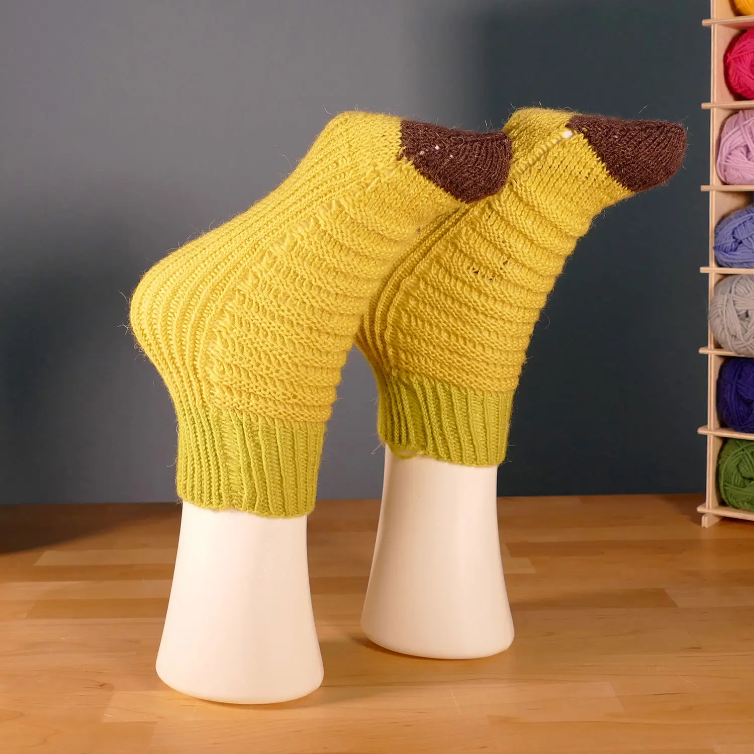 Strickset: Fruity Socks Banane (Kremke)