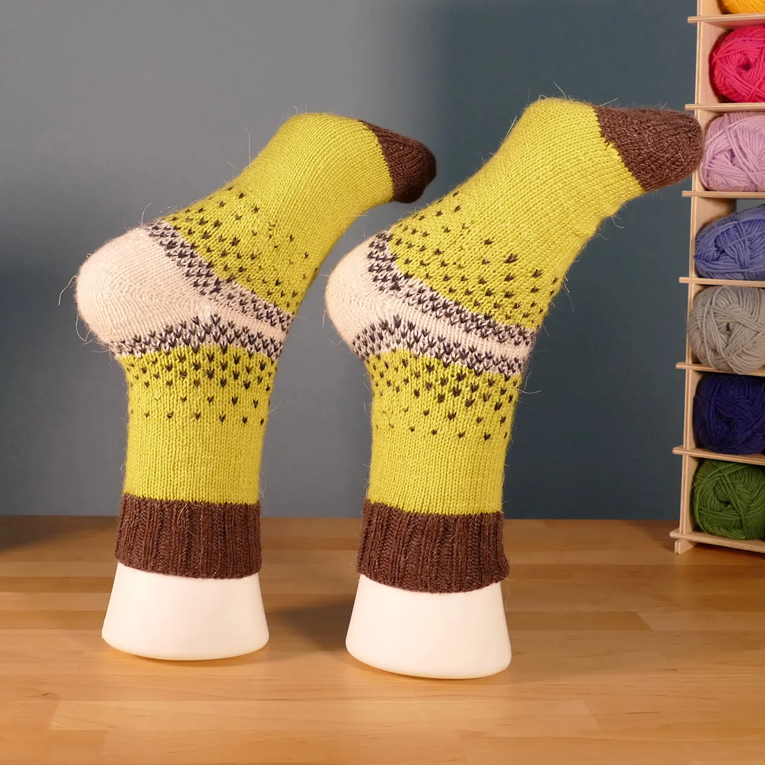 Strickset: Fruity Socks Kiwi (Kremke)
