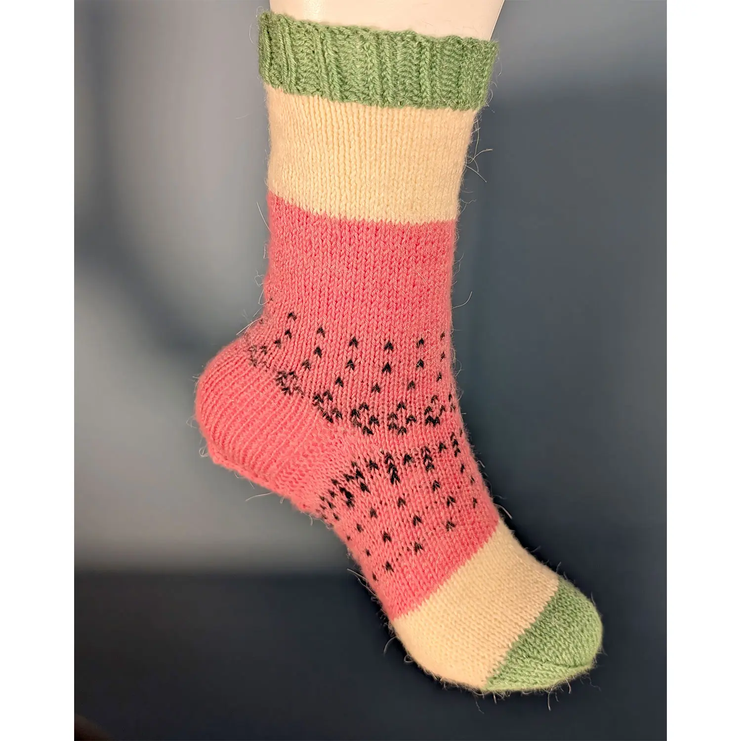 Strickset: Fruity Socks Wassermelone (Kremke)
