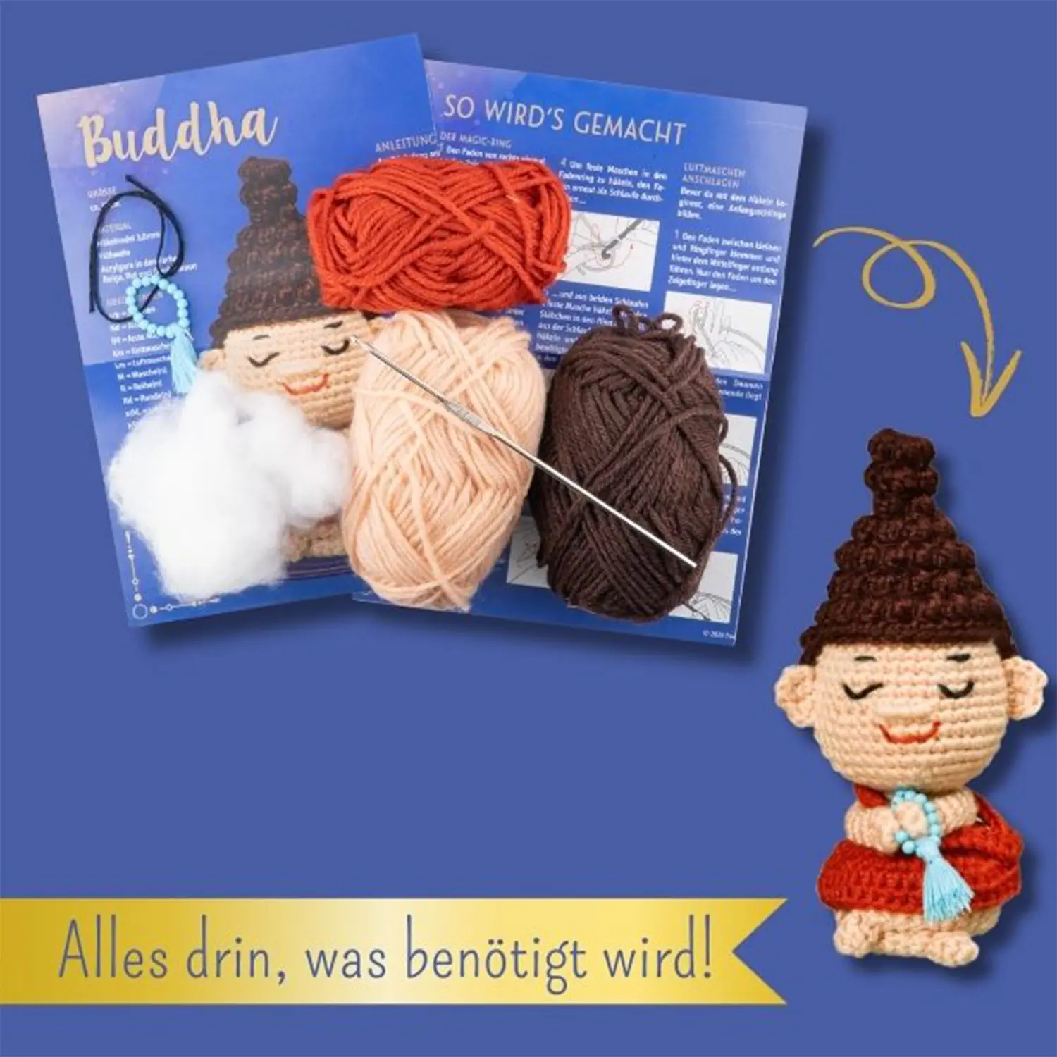 Buddha - Das ZEN-tastische Häkelset (TOPP)