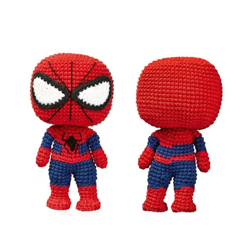 Funkogurumi Spiderman - Inofizilelles Häkelset (TOPP)