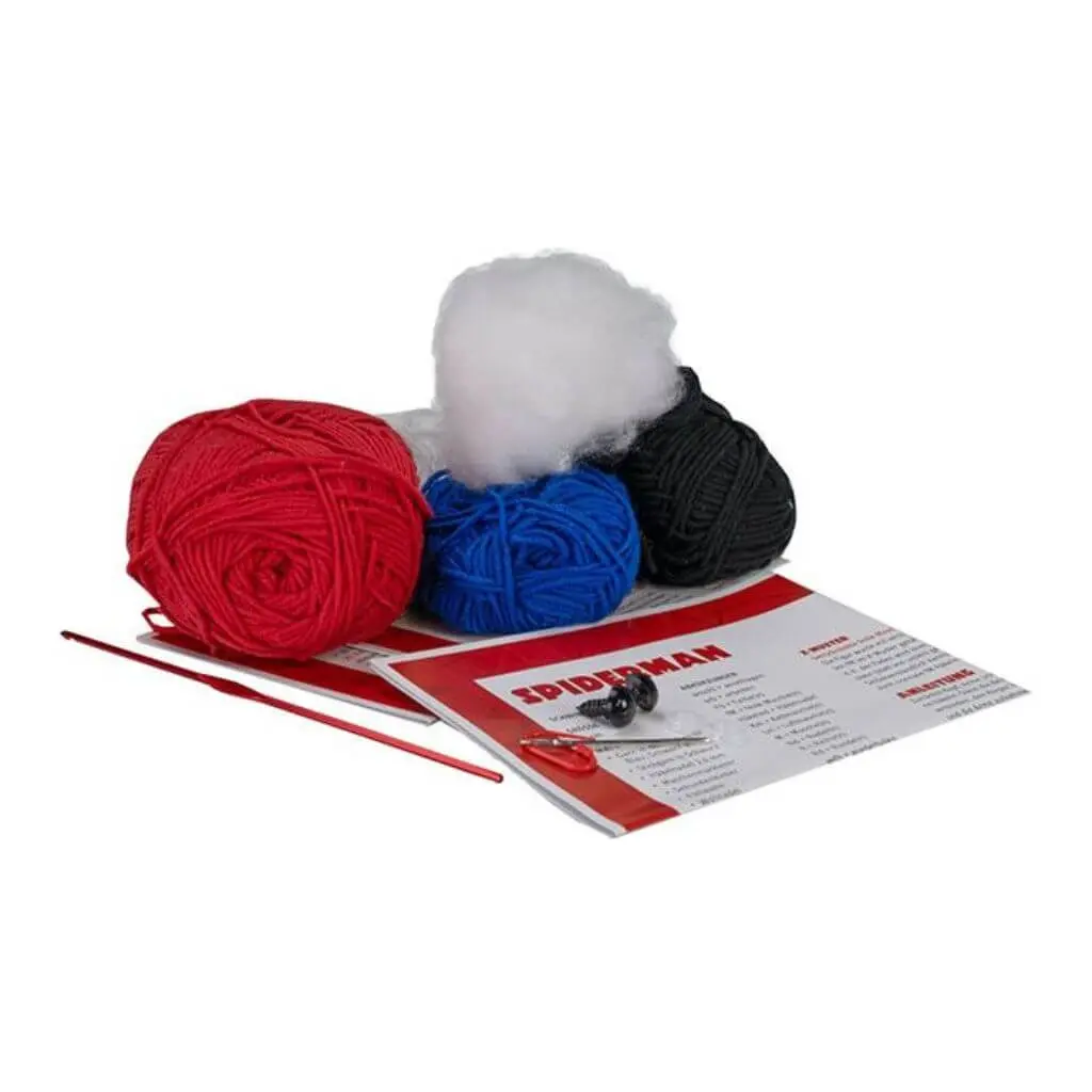 Funkogurumi Spiderman - Inofizilelles Häkelset (TOPP)