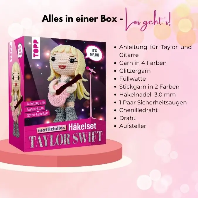 Taylor Swift. Inoffizielles Häkelset (TOPP)