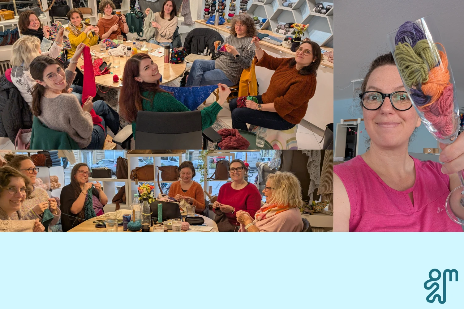 Strick-Events bei Grobe Masche