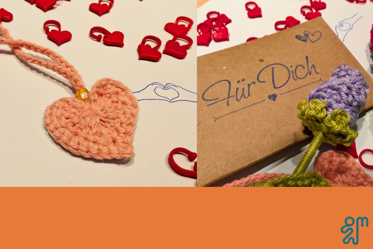 Aktion zum Valentinstag 2026 bei Grobe Masche & Wolldackel