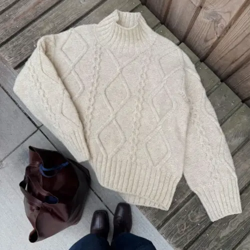 Petite Knit Saga Sweater