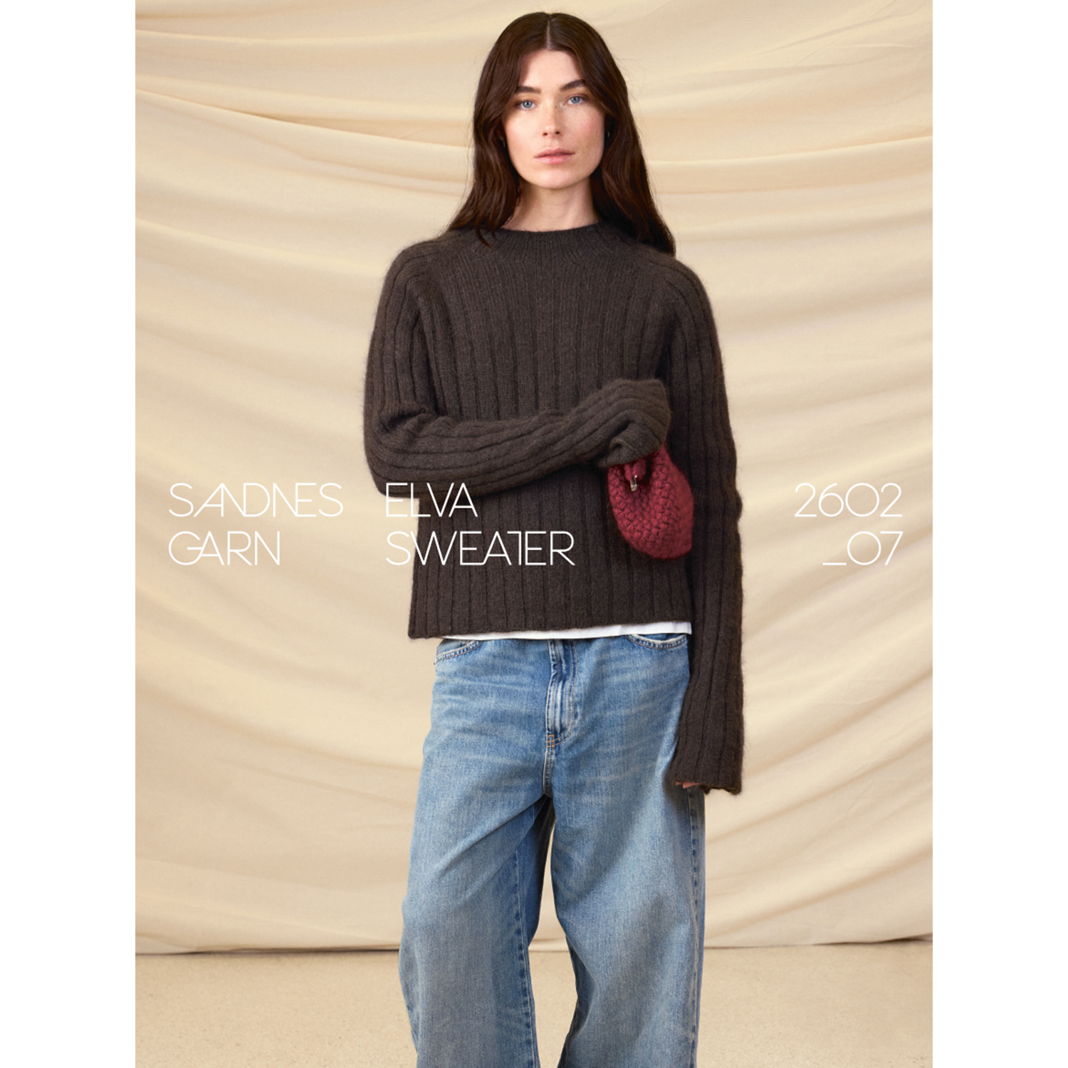 sandnes-2602-diy-07-1 Elva Sweater (Sandnes Garn) 2602-7 Strickset