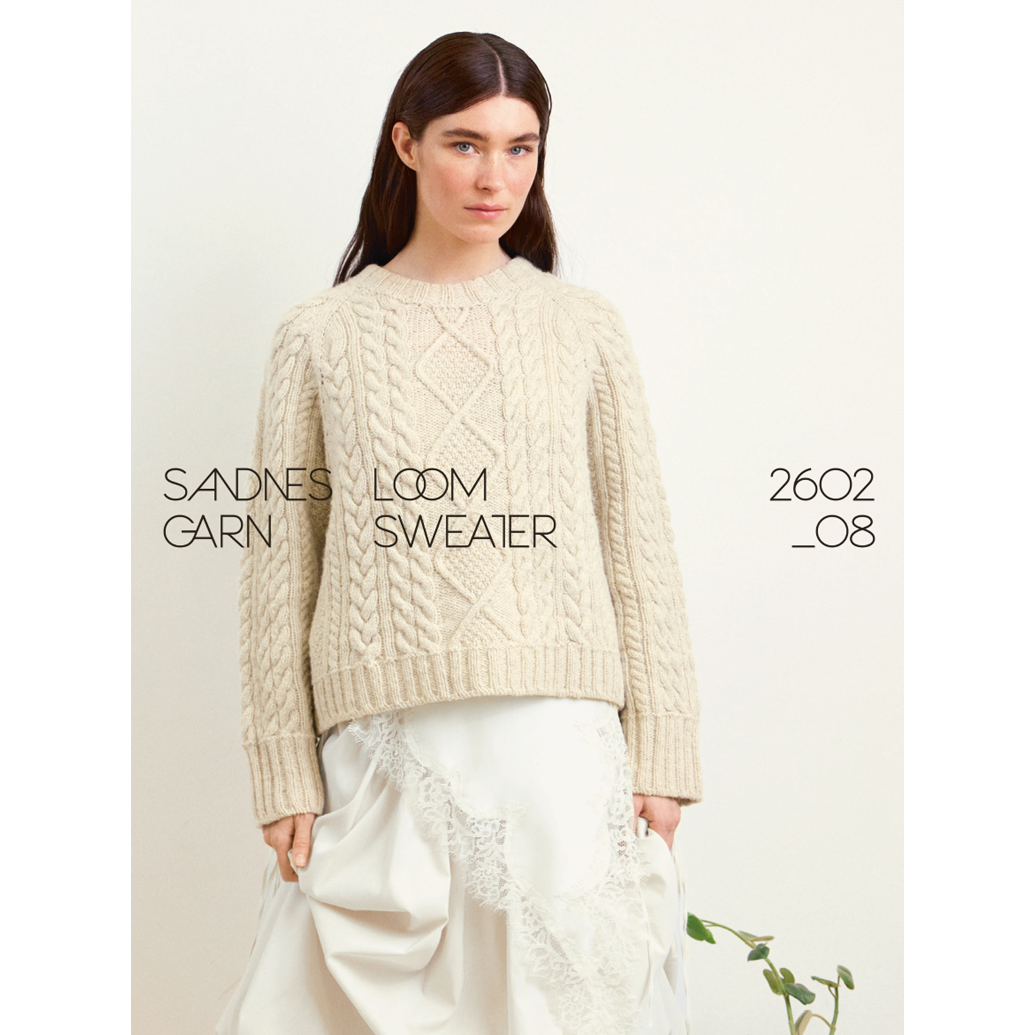 Loom Sweater (Sandnes Garn) 2602-8 Strickset