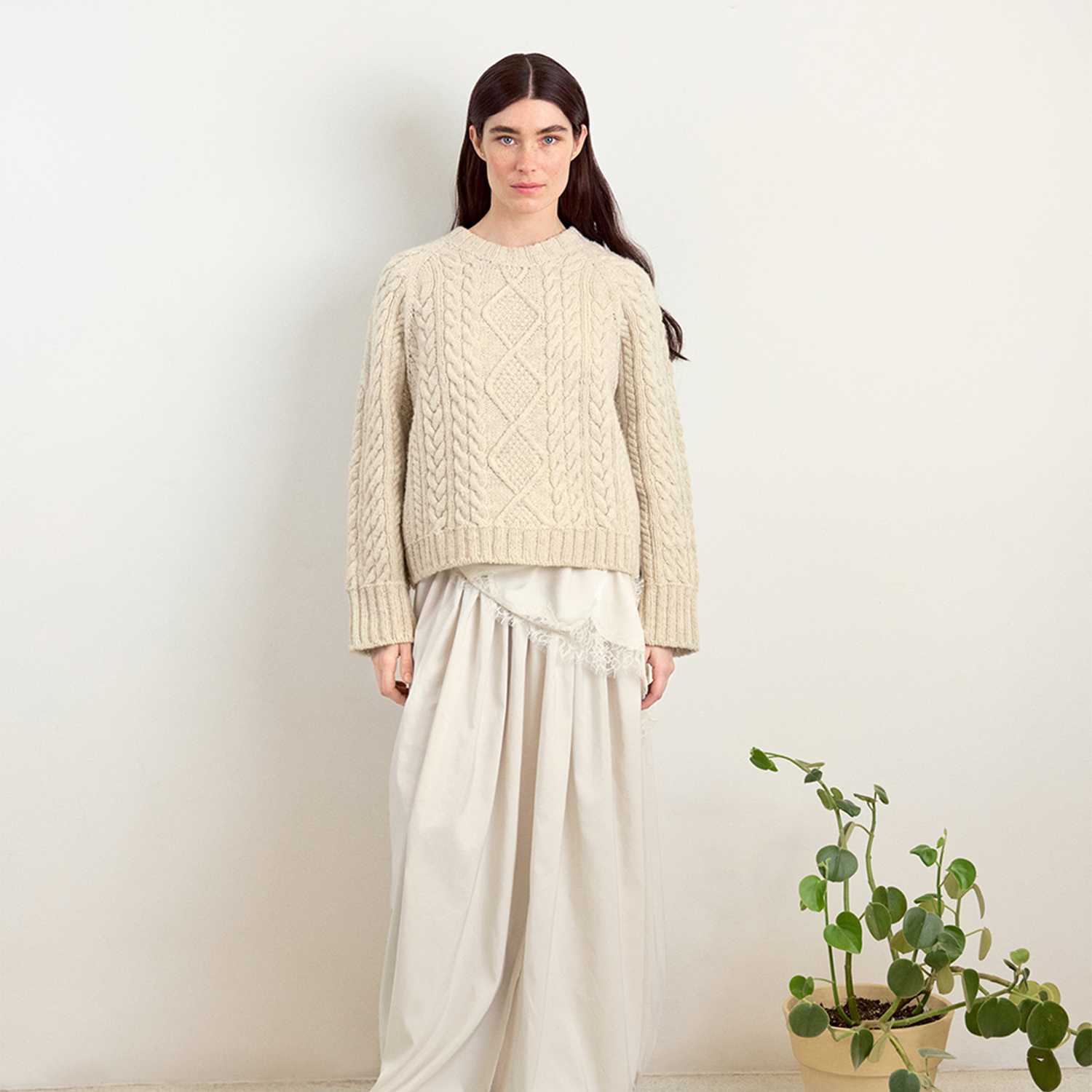 Loom Sweater (Sandnes Garn) 2602-8 Strickset