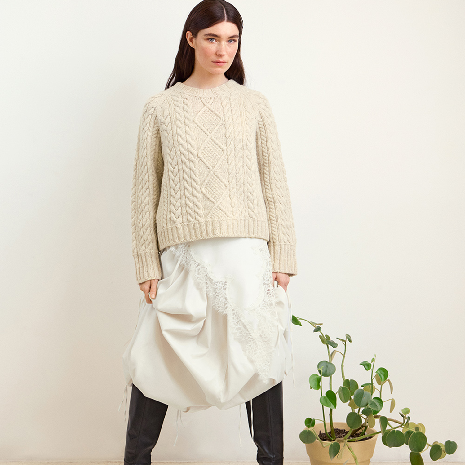 Loom Sweater (Sandnes Garn) 2602-8 Strickset Loom Sweater (Sandnes Garn) 2602-8 Strickset