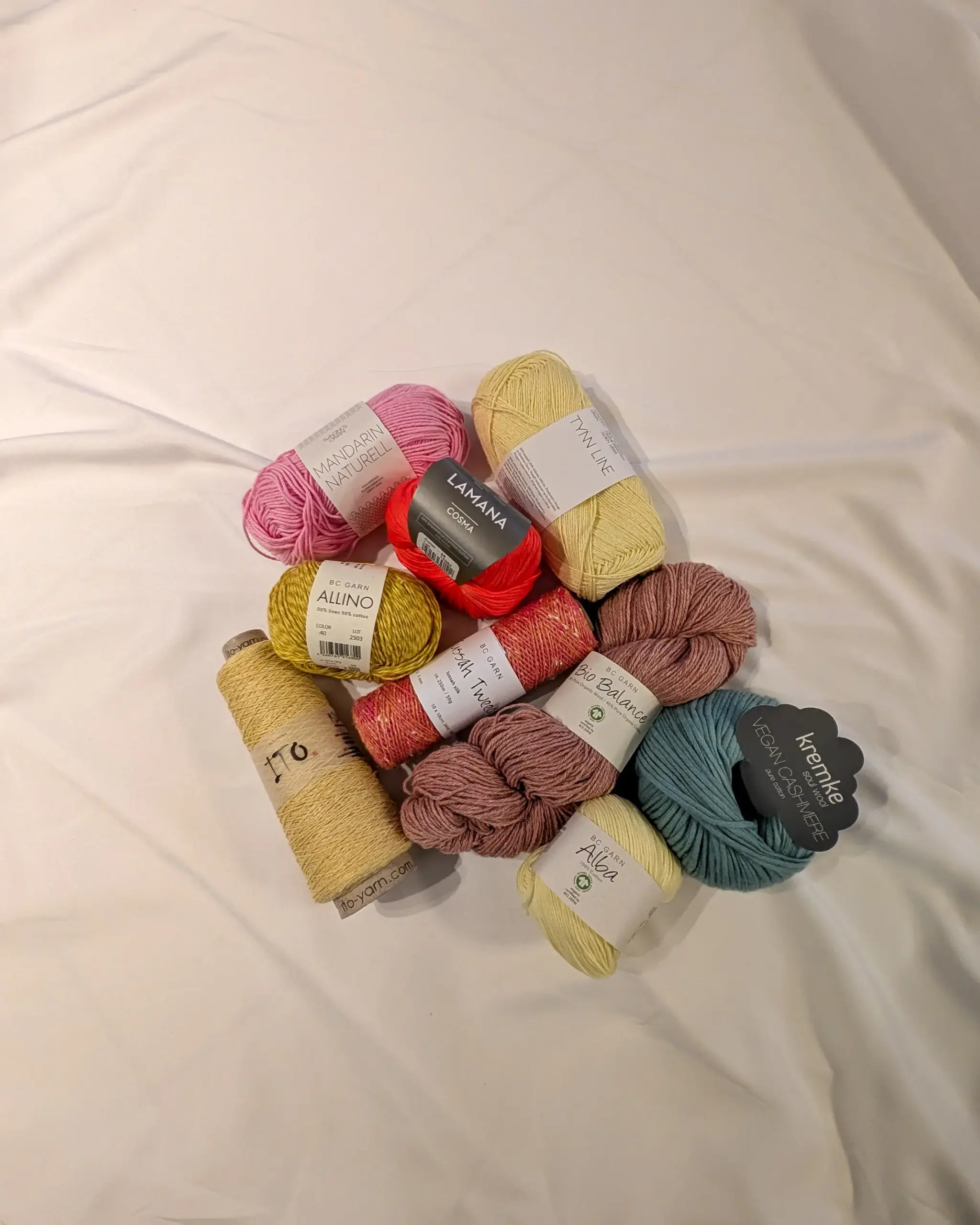 Garntasting bei Grobe Masche