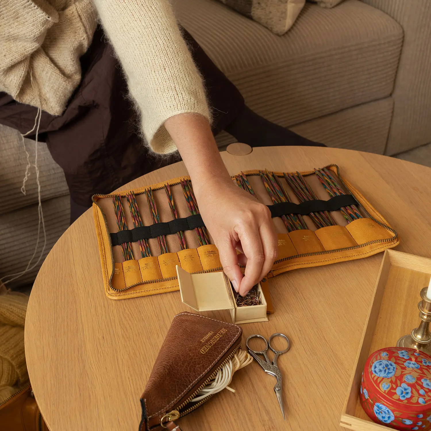 Hochwertige Nadelaufbewahrung für 20 cm Nadelspiele