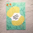 family-tree-studio-knit-it-1 Postkarte Knit it mit Aufdruck "Knit is like it's hot"