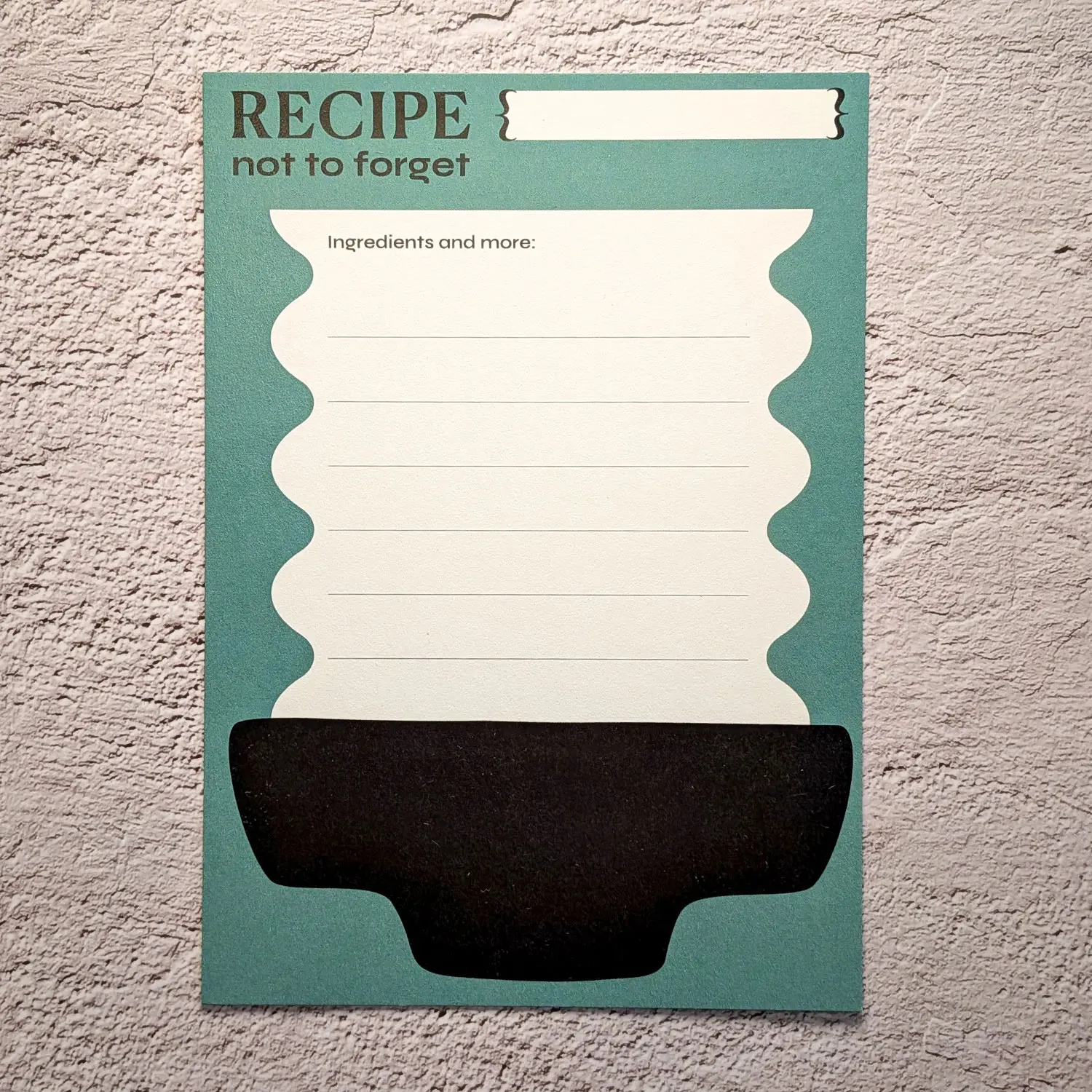 family-tree-studio-receipt-5er-8 Rezeptkarten 5er Set von Family Tree Studio
