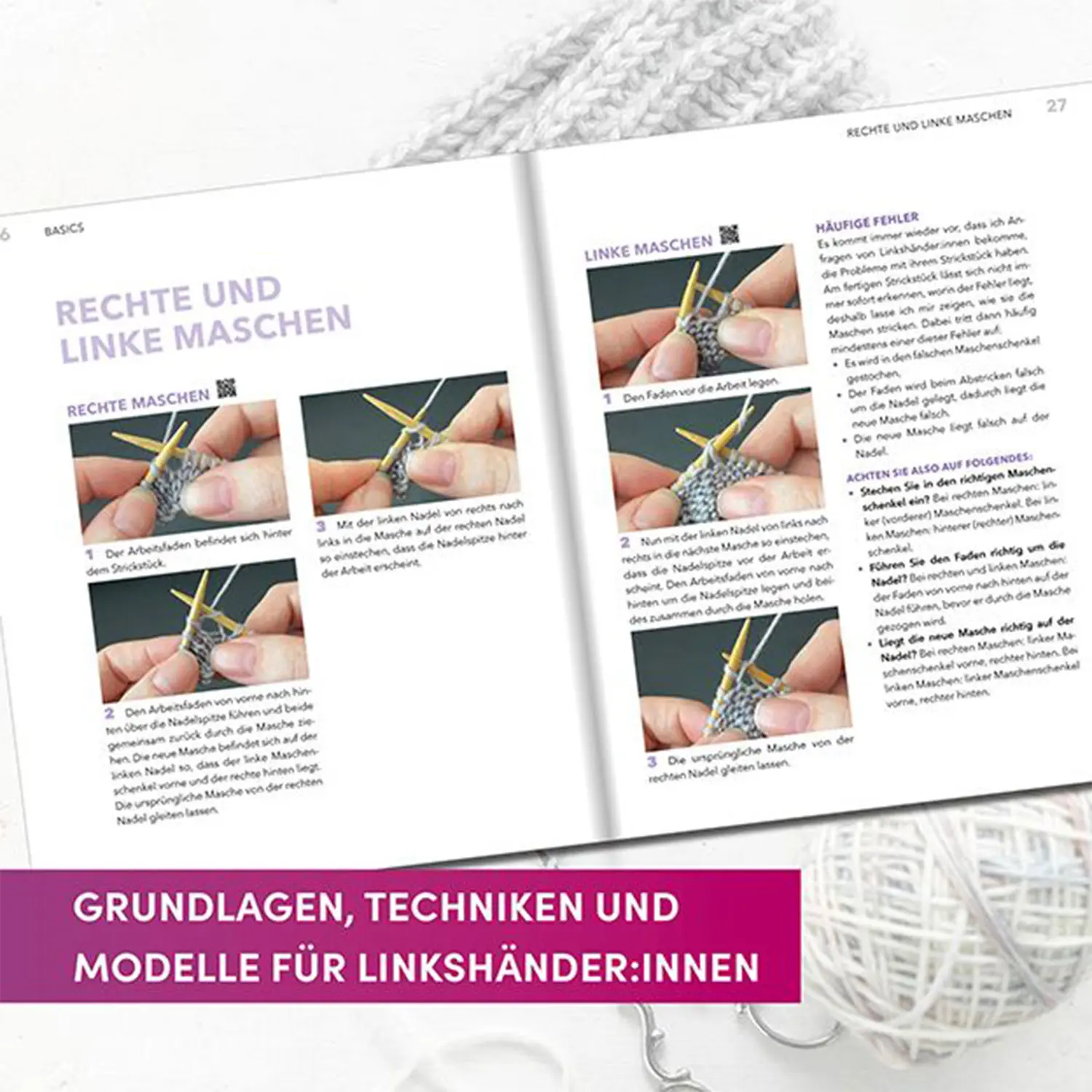 topp-frechverlag-stricken-mit-links-3 Stricken mit Links - Buch aus dem TOPP Verlag - Beispiel
