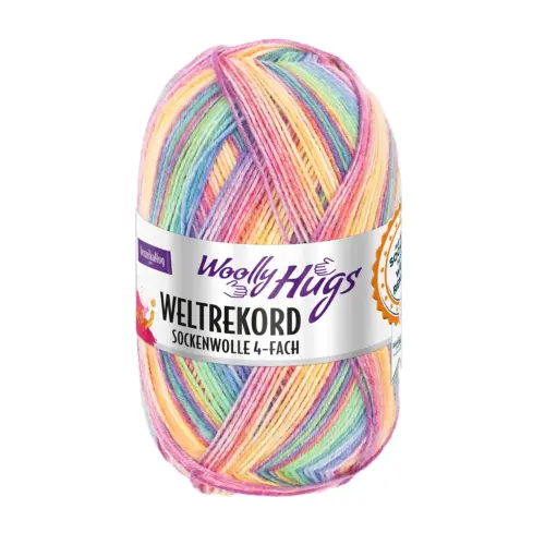 Weltrekord-Sockenwolle von Woolly hugs