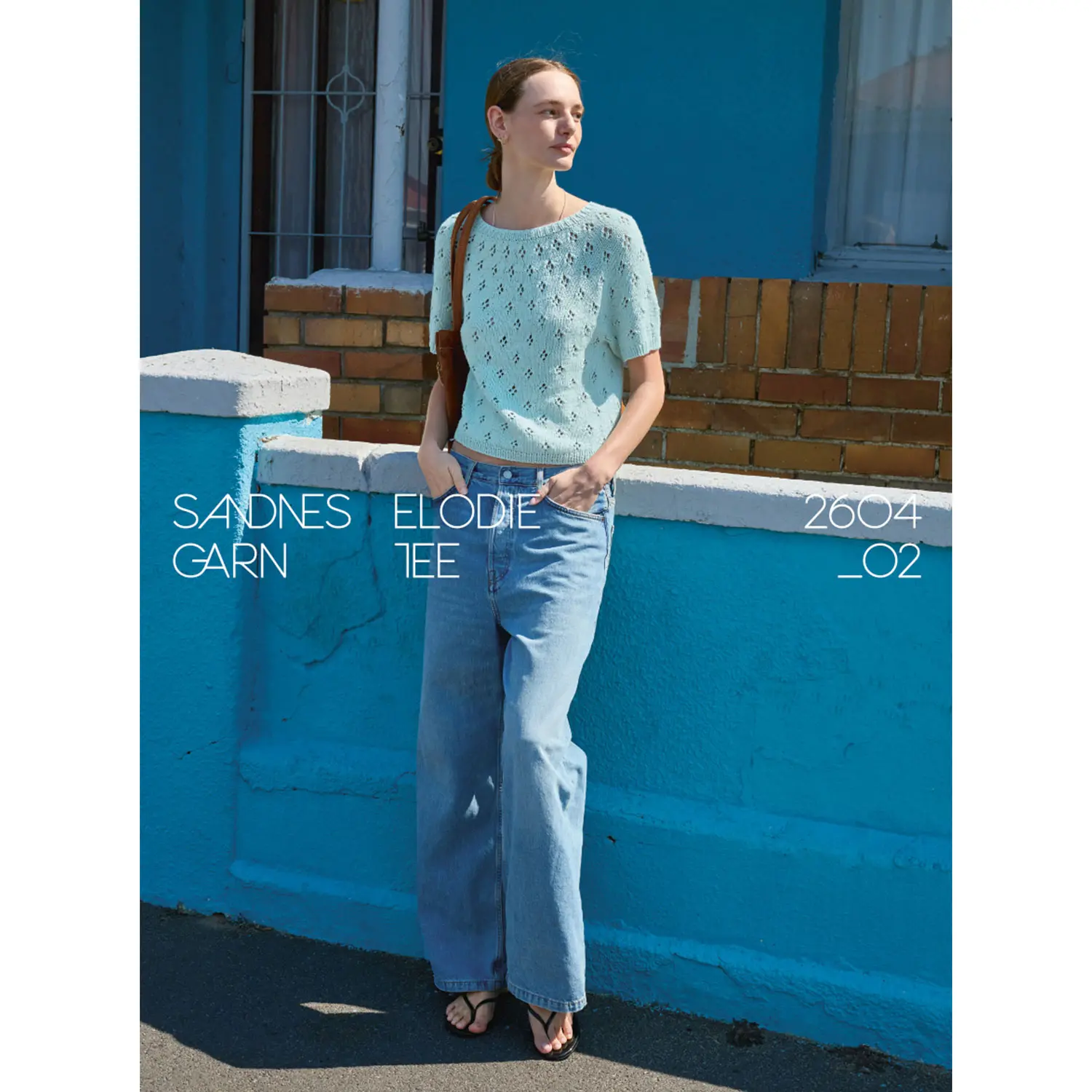 sandnes-garn-2604-02-elodie-tee-1 Elodie Tee (Sandnes Garn) 2604-2 Strickset