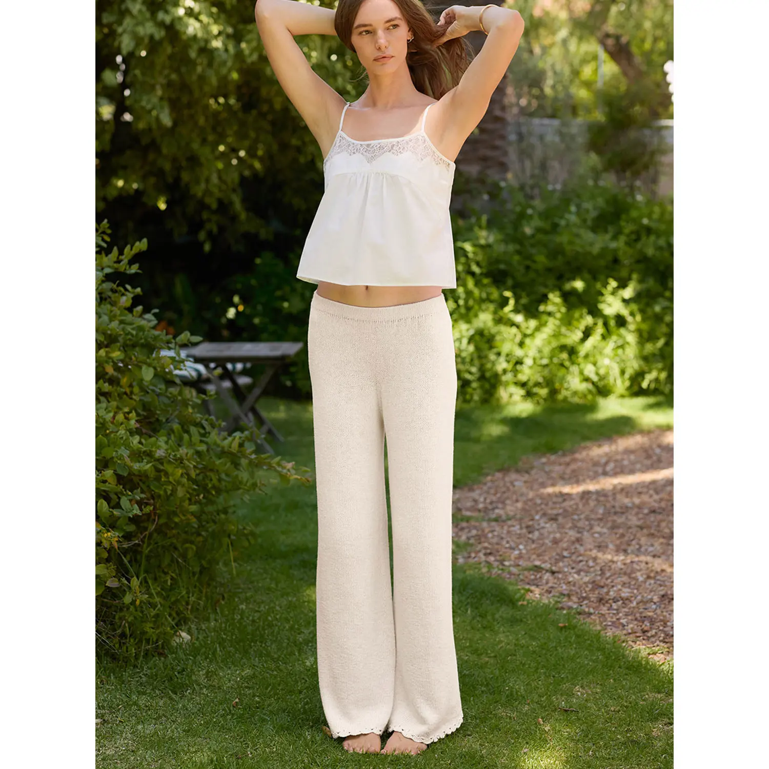 Roselyn Pants (Sandnes Garn) 2604-6 Strickset Roselyn Pants (Sandnes Garn) 2604-6 Strickset