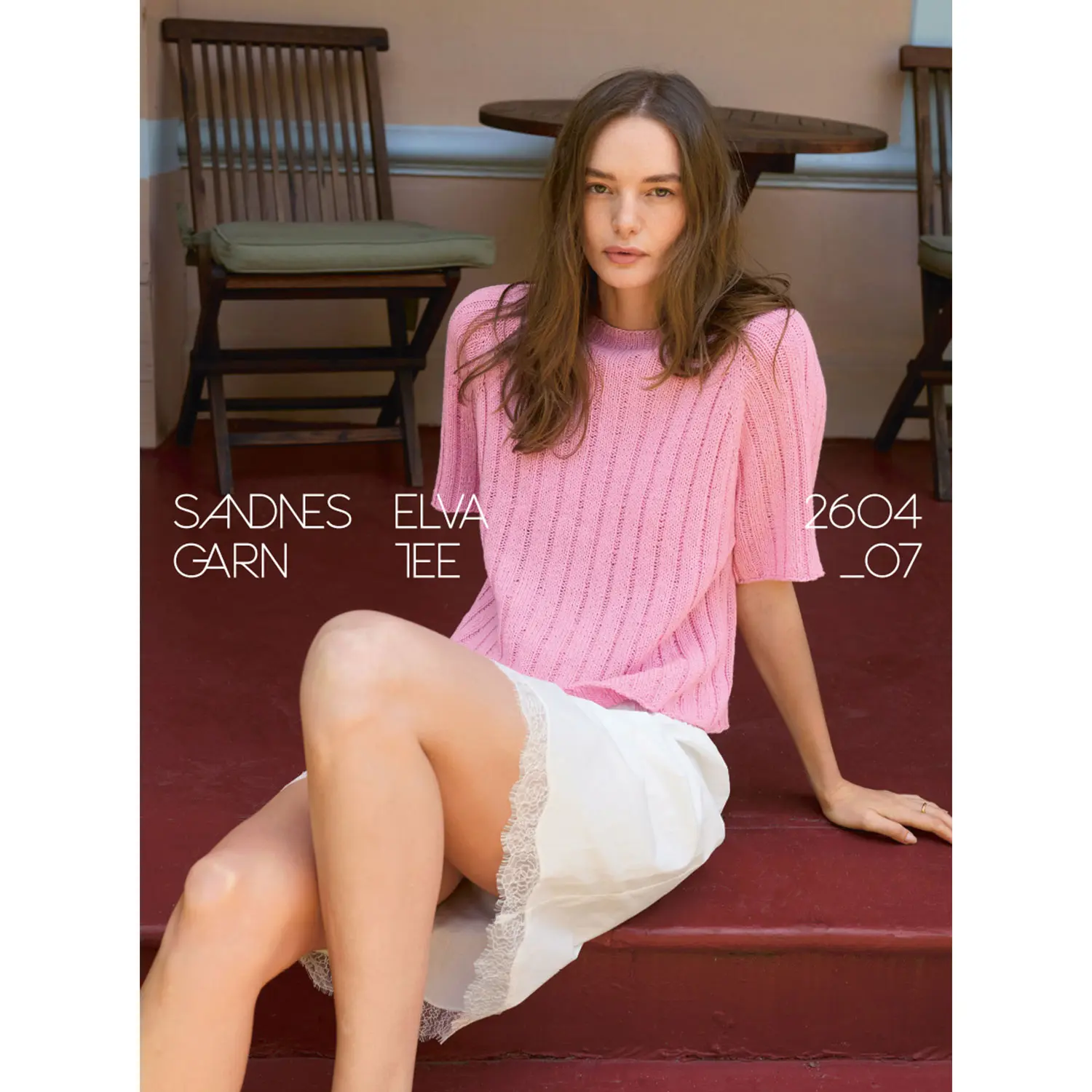 sandnes-garn-2604-07-elva-tee-1 Elva Tee (Sandnes Garn) 2604-7 Strickset