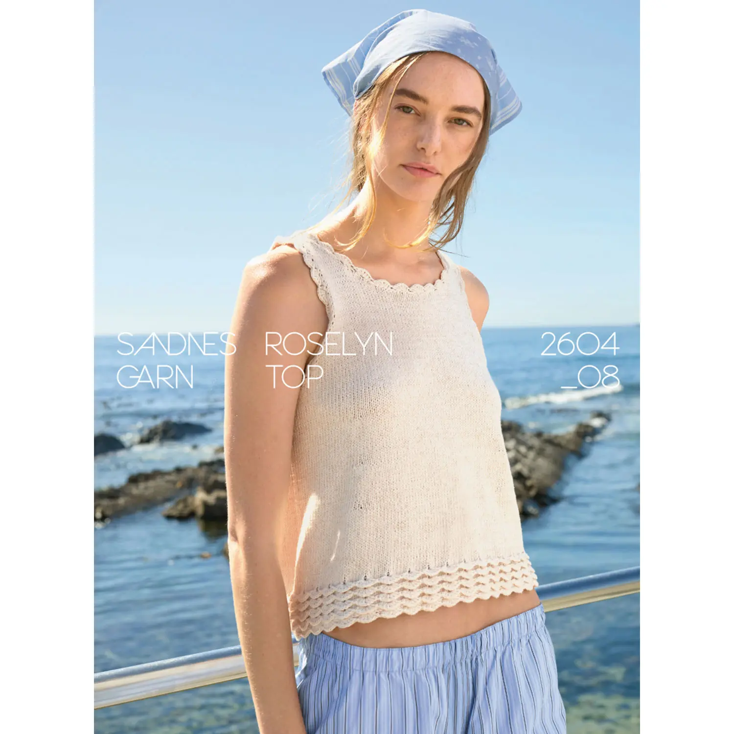 sandnes-garn-2604-08-roselyn-top-1 Roselyn Top (Sandnes Garn) 2604-8 Strickset