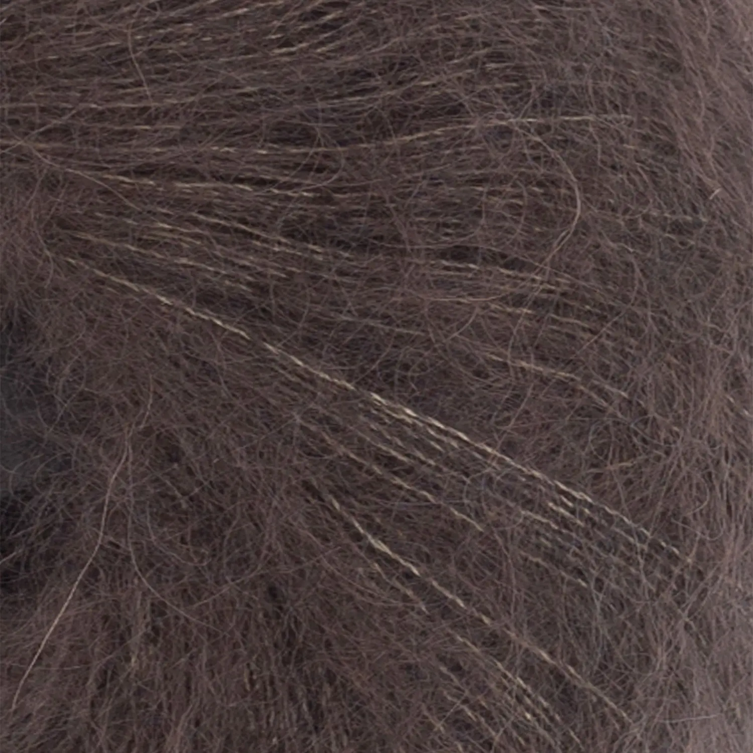 3880 dark chocolate (Sandnes Garn Tynn Silk Mohair) - Detailansicht