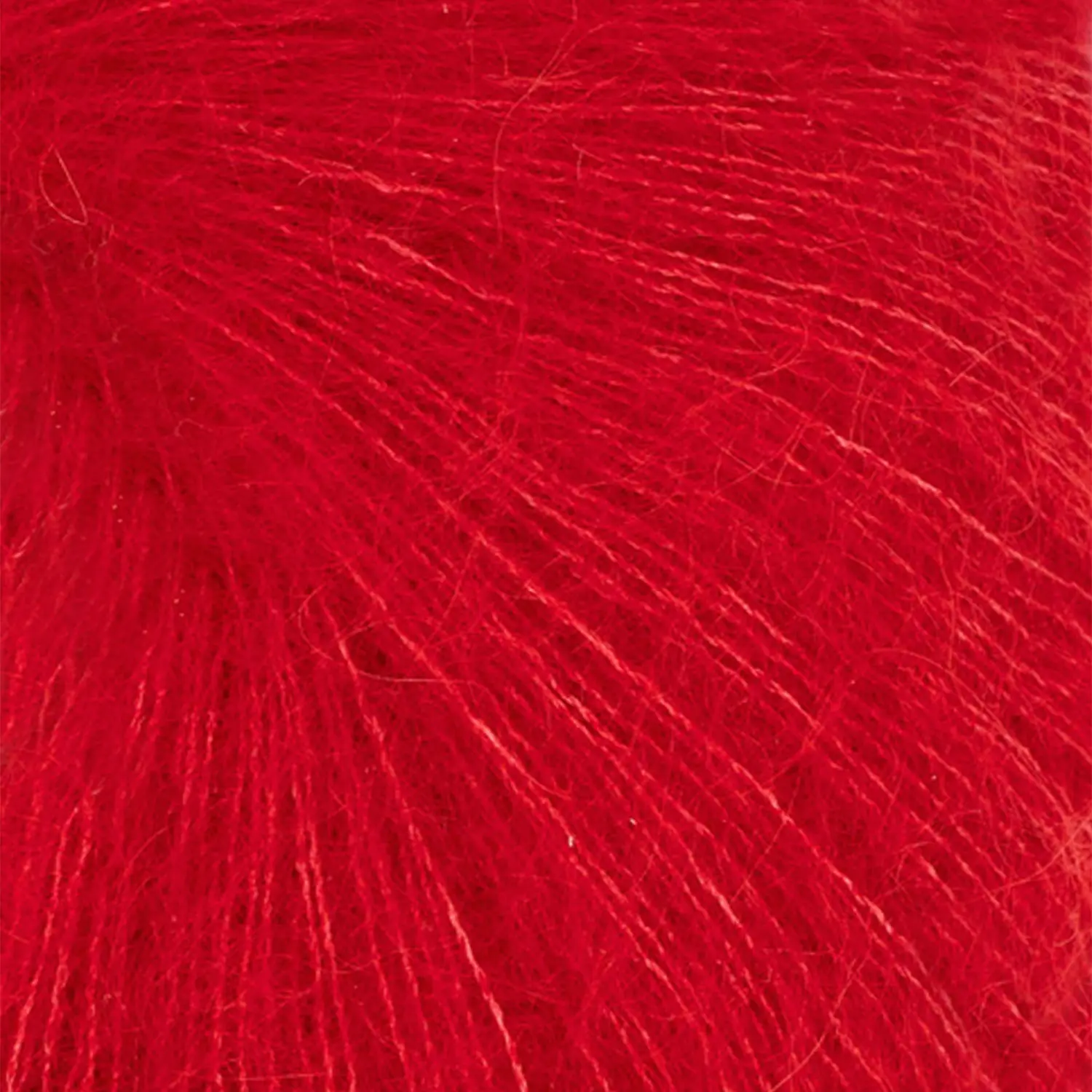 4219 true red (Sandnes Garn Tynn Silk Mohair) - Detailansicht