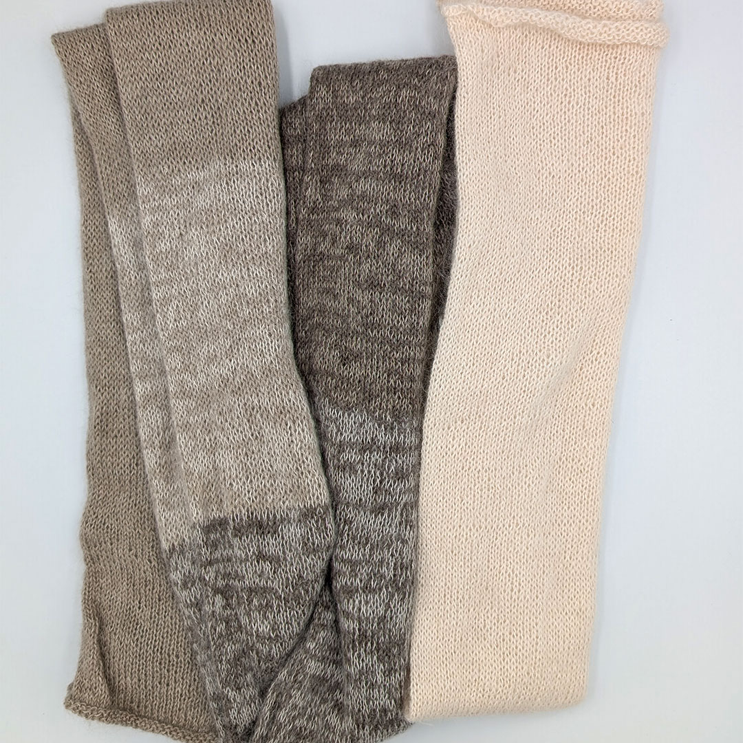 Segment Schal (Grobe Masche) Strickset Var. 1 Segment Schal (Grobe Masche) Strickset Var. 1