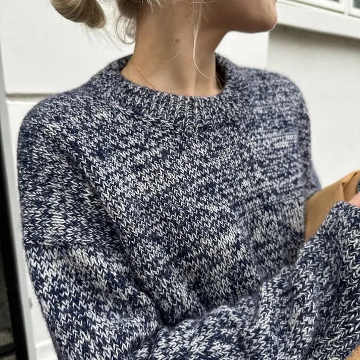 petiteknit-melange-sweater-5 Melange Sweater (PetiteKnit) Strickset 2
