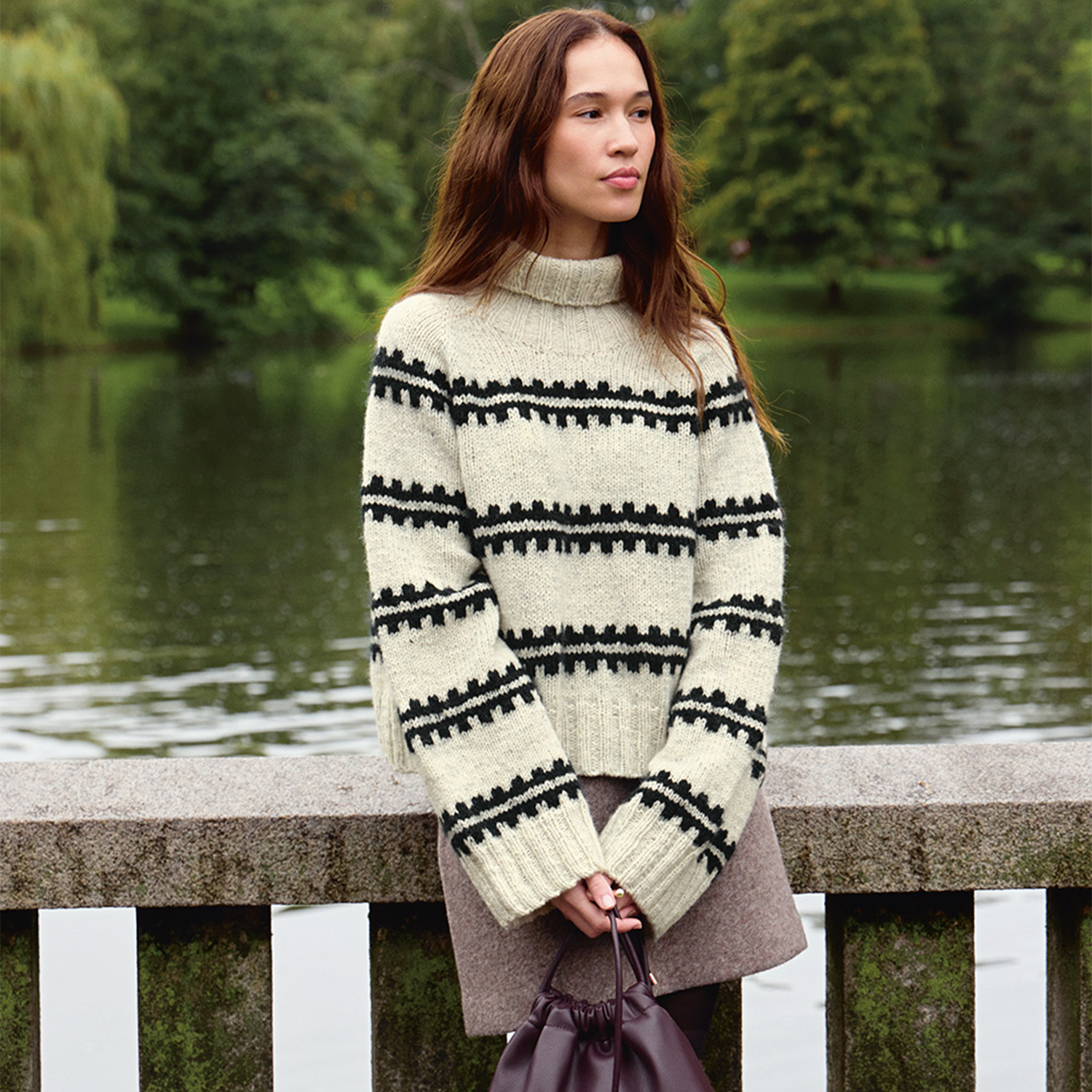 Ridge Sweater (Sandnes Garn) 2513-1 Strickset Ridge Sweater (Sandnes Garn) 2513-1 Strickset