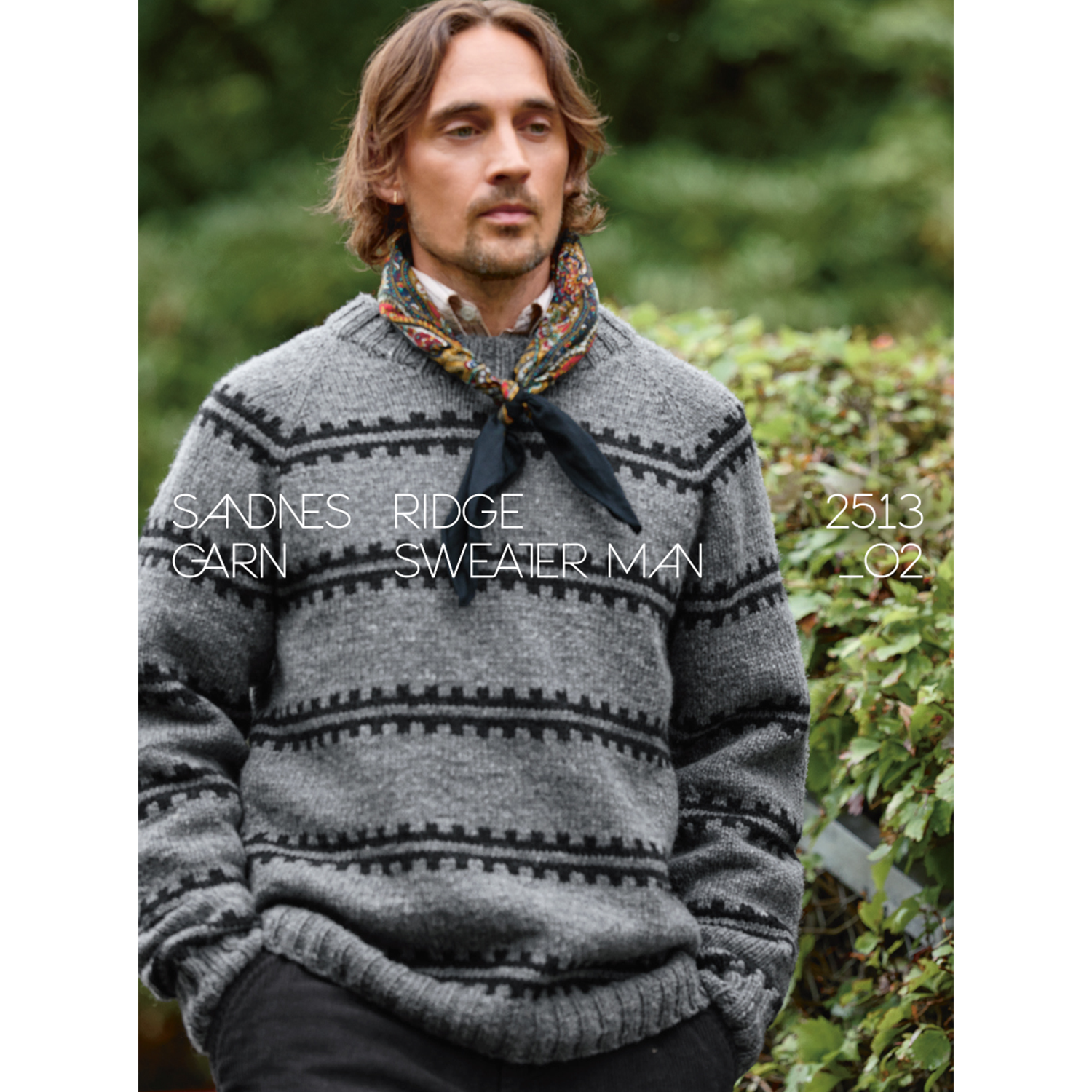 Wilbur Cable Sweater (Sandnes Garn) 2513-4 Strickset Wilbur Cable Sweater (Sandnes Garn) 2513-4 Strickset
