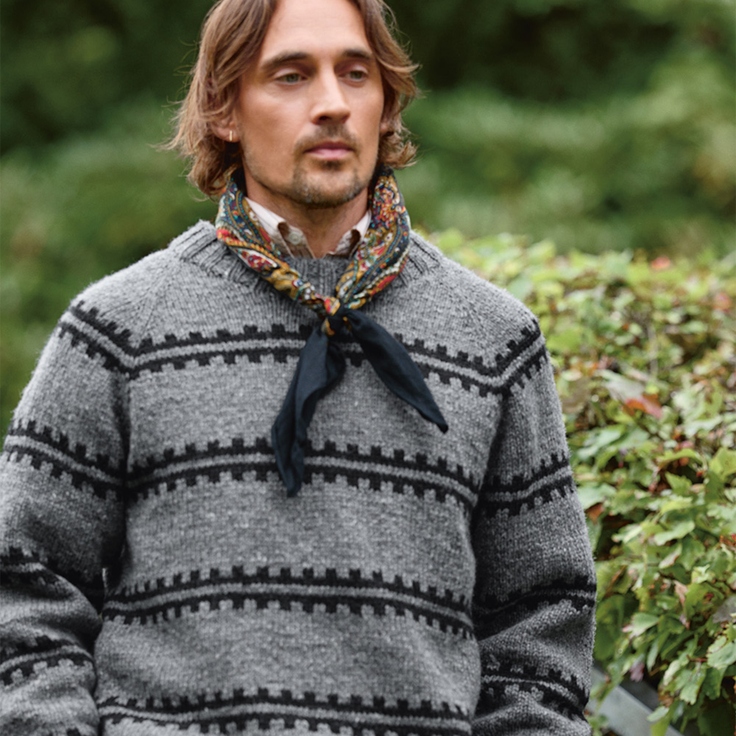 Ridge Sweater Man (Sandnes Garn) 2513-2 Strickset Ridge Sweater Man (Sandnes Garn) 2513-2 Strickset