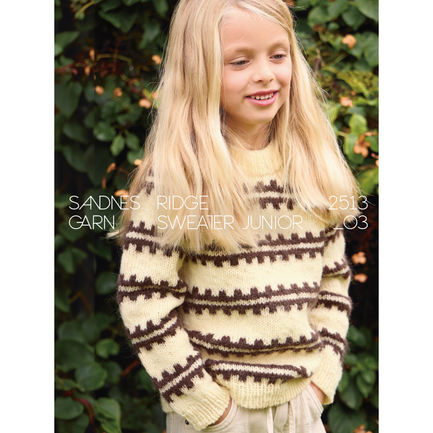 Wilbur Cable Sweater (Sandnes Garn) 2513-4 Strickset Wilbur Cable Sweater (Sandnes Garn) 2513-4 Strickset