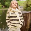 sandnes-2513-atlas-03-3 Ridge Sweater Junior (Sandnes Garn) 2513-3b Strickset