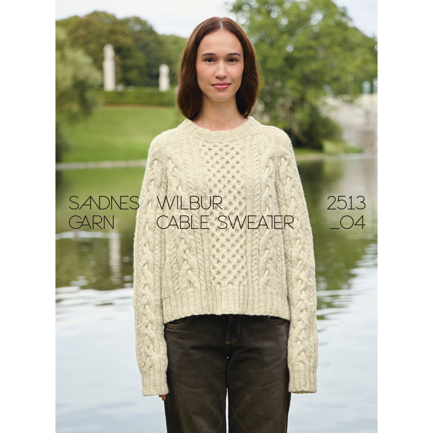 sandnes-2513-atlas-04-1 Wilbur Cable Sweater (Sandnes Garn) 2513-4 Strickset
